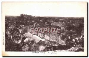 Old Postcard Cremieu (Isere) Vue Generale