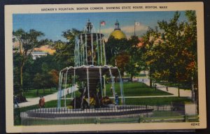 Boston, MA - Brewer's Fountain, Boston Common