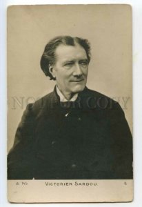 491541 Victorien SARDOU French dramatist WRITER Vintage PHOTO postcard