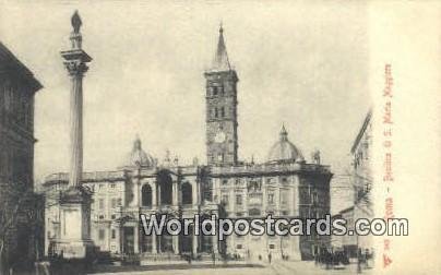 Basilica di S Maria Maggiore Roma, Italy Unused 