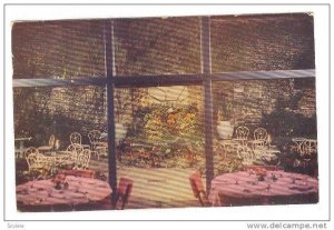 The Patio of the Pontchartrain Hotel, New Orleans, Louisiana, PU-1954