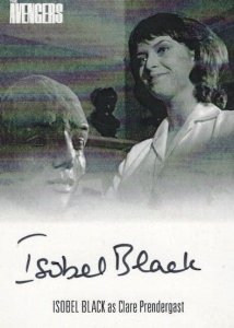 Isobel Black The Avengers Hand Signed Official Autograph Card