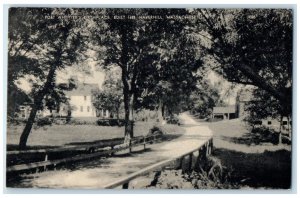 c1910 Poet Whittier's Birthplace Haverhill Massachusetts MA Unposted Postcard