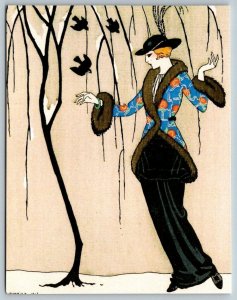 1920's  Ladies  Fashion   Replica  Postcard