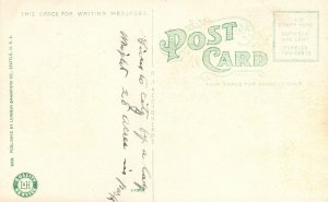 Tacoma WA-Washington, North Entrance Wright Park USA Lowman Hanford Old Postcard