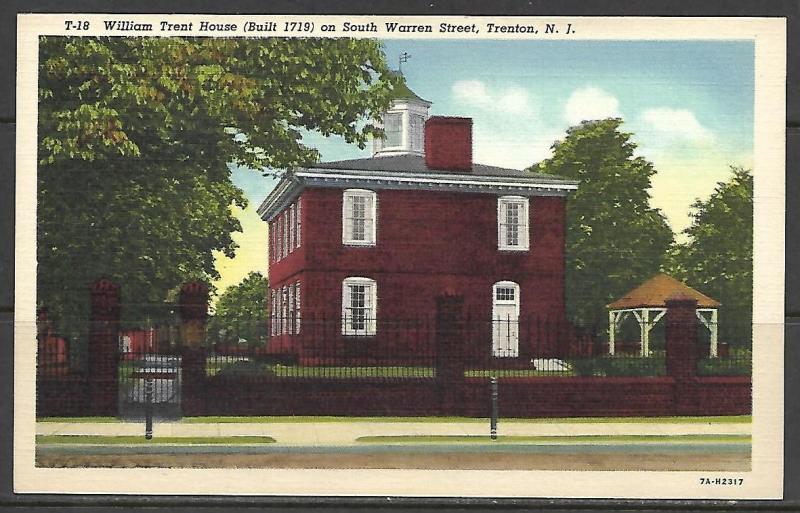 New Jersey, Trenton - William Trent House - Bloomsbury Court - [NJ-040]