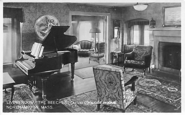 Living Room in Northampton, MA The Beeches Calvin Coolidge Home.