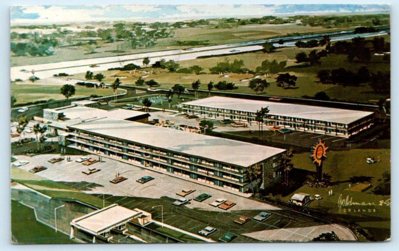 KISSIMMEE, Florida FL ~ Roadside QUALITY MOTEL Golf Course 1972 Postcard