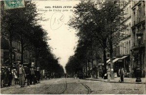 CPA PARIS 17e - Avenue de Clichy (74603)