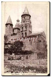 Postcard Old Church Collonges thirteenth Century