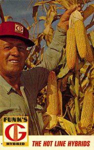 Farm Advertising, Funk's G-Hybrids, Corn Show , Old Post Card