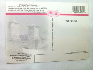 Vintage Postcard Roman Catholic Cathedral Church St. Augustine Florida