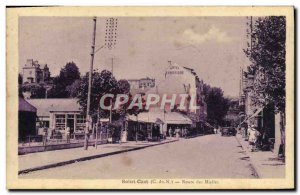 Postcard Old Saint Cast Route Des Mielles