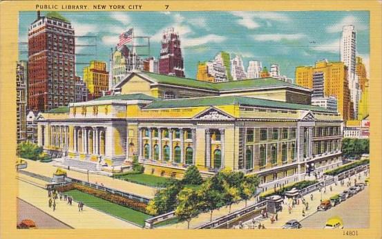 Public Library New York City New York 1942