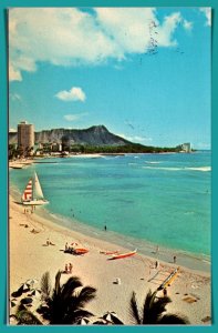 Hawaii - Waikiki Beach & Diamond Head - [HI-099]