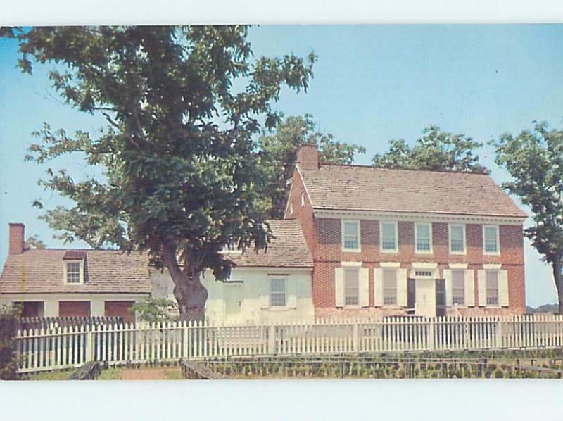 Unused Pre-1980 JOHN DICKINSON MANSION Dover Delaware DE d0533@