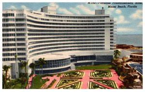 Florida  Miami  Beach Fountenbleau Hotel