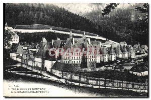 Old Postcard General view of the Grande Chartreuse Convent