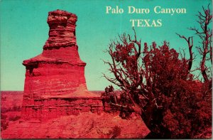 The Lighthouse Palo Duro Canyon Amarillo Texas TX UNP Chrome Postcard Unused