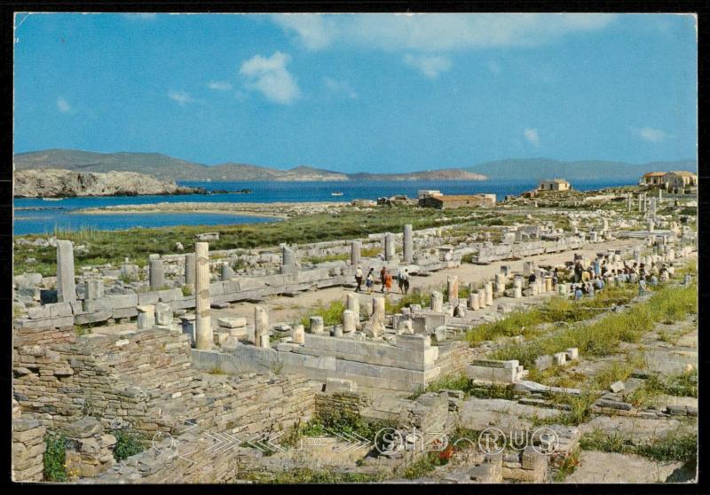 Delos - To the sanctuary of Apollon