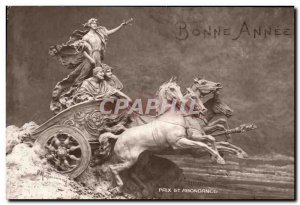 Postcard Good Old Fancy anee Peace and abondace Horses