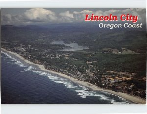 Postcard Oregon Coast, Lincoln City, Oregon