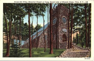 Postcard CHURCH SCENE Utica New York NY AI0866