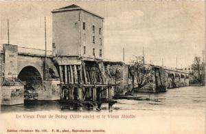 CPA Le Vieux Pont de POISSY et le Vieux Moulin (353279) 