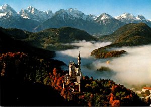 Germany Koenigsschloss Neuschwanstein Royal Castle Neuschwanstein