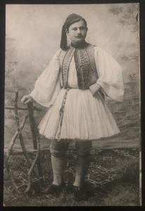 Mint Greece Real Picture Postcard RPPC Evzones Soldier