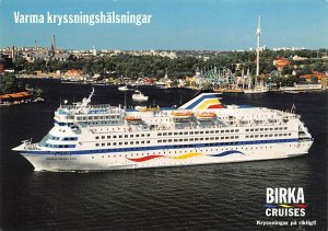 Birka Princess Birka Line Ship Unused 
