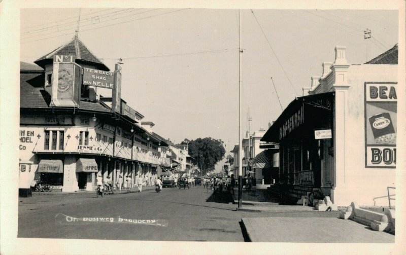 Indonesia - Bandoeng Bandung Grote Postweg RPPC Nederlands Indië - 04. ...