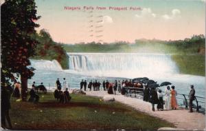 Niagara Falls from Prospect Point Ontario ON c1914 Postcard D63