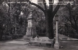 Jose Posado Busto Statue San Marcos Italy Real Photo Postcard