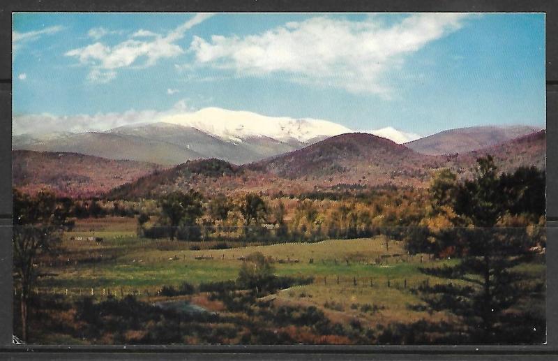 New Hampshire, White Mountains - Mount Washington From Intervale - [NH-032]