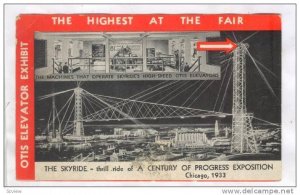 The Skyride, thrill ride of A Century of Progress Exposition, Chicago, 1933
