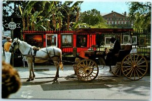 M-23178 French Quarter Sightseeing Carriage  New Orleans Louisiana