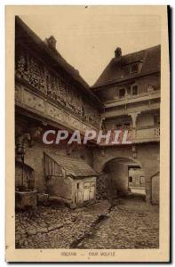 Old Postcard Obernai Court Woelfle