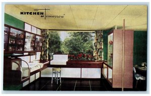 c1910's Kitchen Of Tomorrow Restaurant Interior Toledo Ohio OH Unposted Postcard