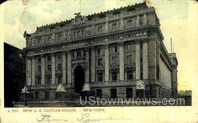 New US Custom House in New York City, New York