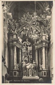 Mariazell Austria~Basilika Mariä Geburt-Basilica High Altar~1929 Photo Postcard