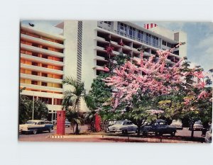 Postcard Entrance to the Hotel El Panama Hilton, Panama City, Panama