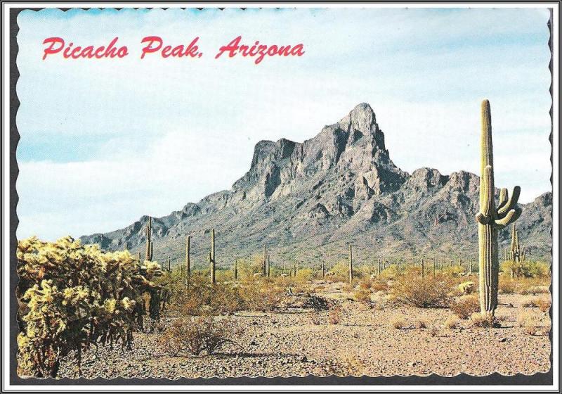 Arizona, Tucson Picacho Peak - [AZ-062X]
