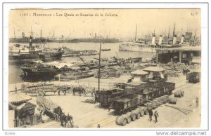 Boats, Steamers, Les Quais Et Bassins De La Joliette, Marseille (Bouches-du-R...