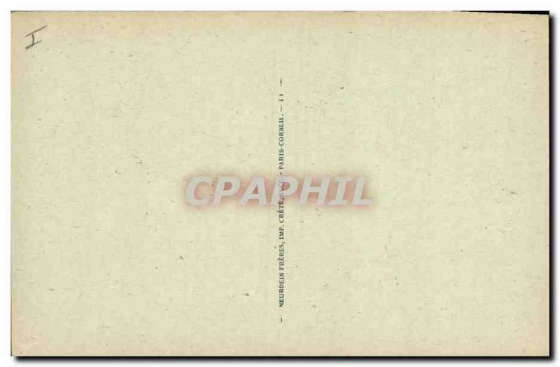 Old Postcard Musee des Arts Decoratifs Louis XVI table