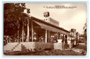 Coffee House Santiago DE Cuba Real Photo RPPC Postcard (H40)
