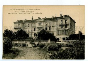 497185 France Nice LE GRAND-HOTEL JUAN les PINS advertising hotel and restaurant