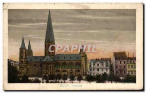 Old Postcard Bonn Munster