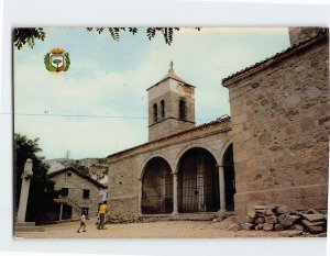 Postcard Parroquia De San Sebastian, Cercedilla, Spain