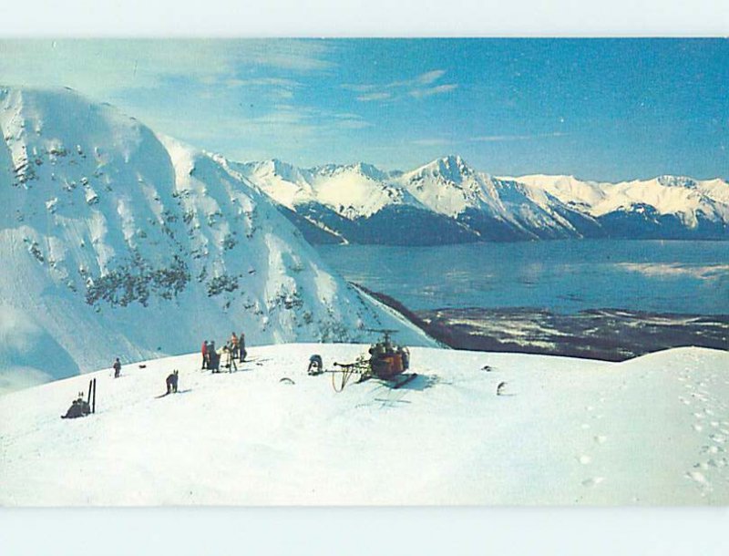 Chrome SKIING SCENE Anchorage Alaska AK AG4821